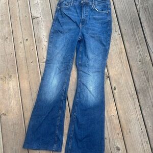Old Navy Flare & Wide Leg Blue Jeans